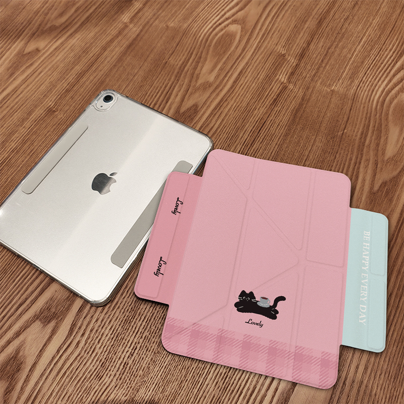 【磁吸拆分】ipad保护套适用苹果air7/6/5平板壳保护11代保护壳无笔槽mini7亚克力10防弯pro全包12.9寸硬壳子
