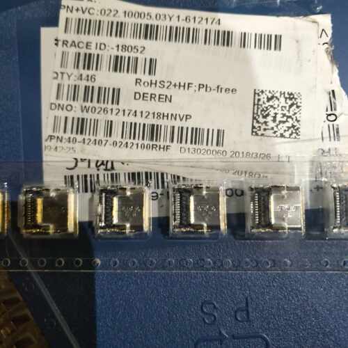 40-42407-0242100RHF   得润DEREN TYPE C USB 3.1 24PIN 连接器