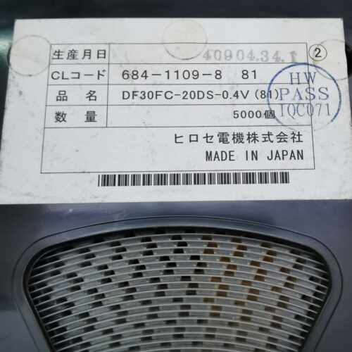 DF30FC-20DP-0.4V(81),DF30FC-20DS-0.4V(81) 20P0.4mm间距公母座