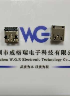 LOTES连接器，USB3.0 9Pin,AUSB0022-P001A笔记本USB数据接口