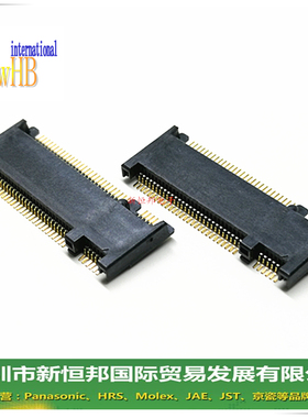 24-6411-067-101-894B M.2插座 NGFF SSD固态硬盘卡槽B-KEY 2.3H