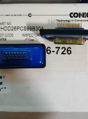 2HDD26PCS99B30A CONEC 26位D-SUB 高密度插头公引脚 IP67防水