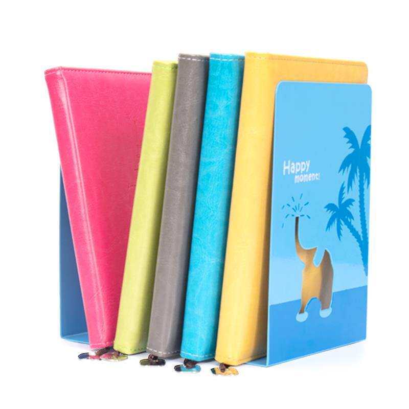 铁书立架简约书架夹书器书挡板简易书夹子书靠桌上书立书架桌面学