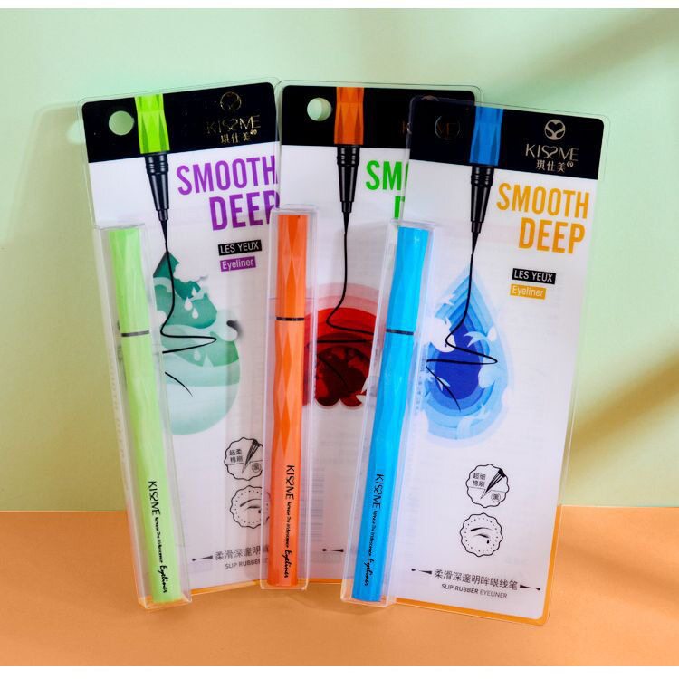 山师大叔推荐琪仕美黑色棕色咖啡色眼线笔毛刷头软头海绵头眼线液