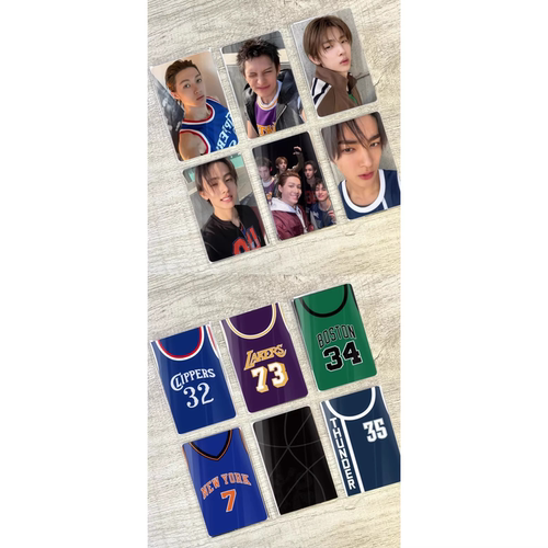 新款CORTIS周边马丁金主训安乾镐自印高颜值装饰三寸精美圆角小卡