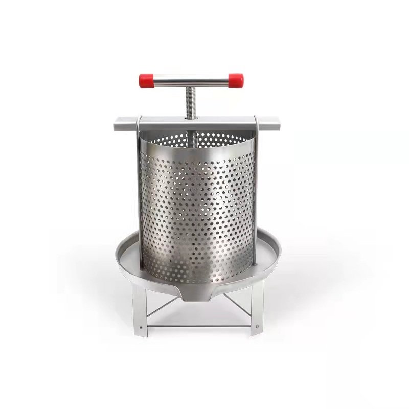 不锈钢榨蜜机压蜜机小型家l用土蜂蜜压榨机榨中蜂蜜榨汁打糖榨蜡