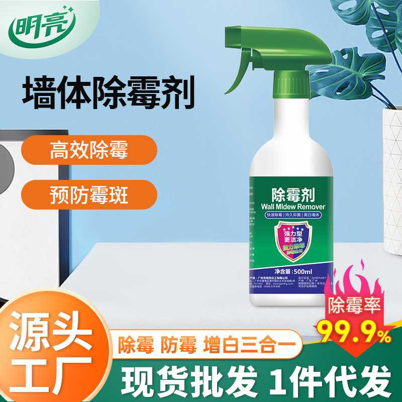 联益除霉剂墙体发霉清除防霉剂厨房家用墙面去霉斑霉菌喷雾清洁剂
