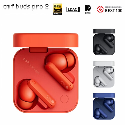 CMF by Nothing Buds pro 2 无线主动降噪重低音空间蓝牙耳机续航