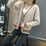 Áo len cardigan Nữ mùa xuân Retro Retro 2019 Mới đan áo khoác ngắn Học sinh dễ thương Loose Joker - Áo len cổ chữ V áo cổ lọ