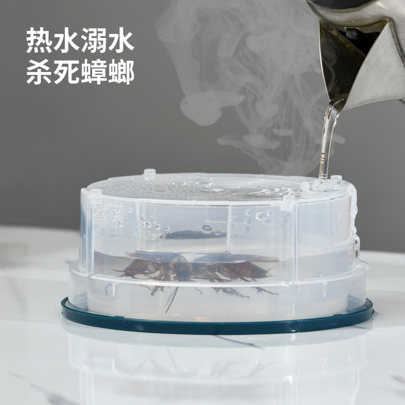 蟑螂捕捉诱捕器蟑螂盒家用安全物防霉防蛀