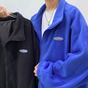 男女同穿外套冬季羊羔绒棉衣宽松加厚加绒棉服 F387-P85图片