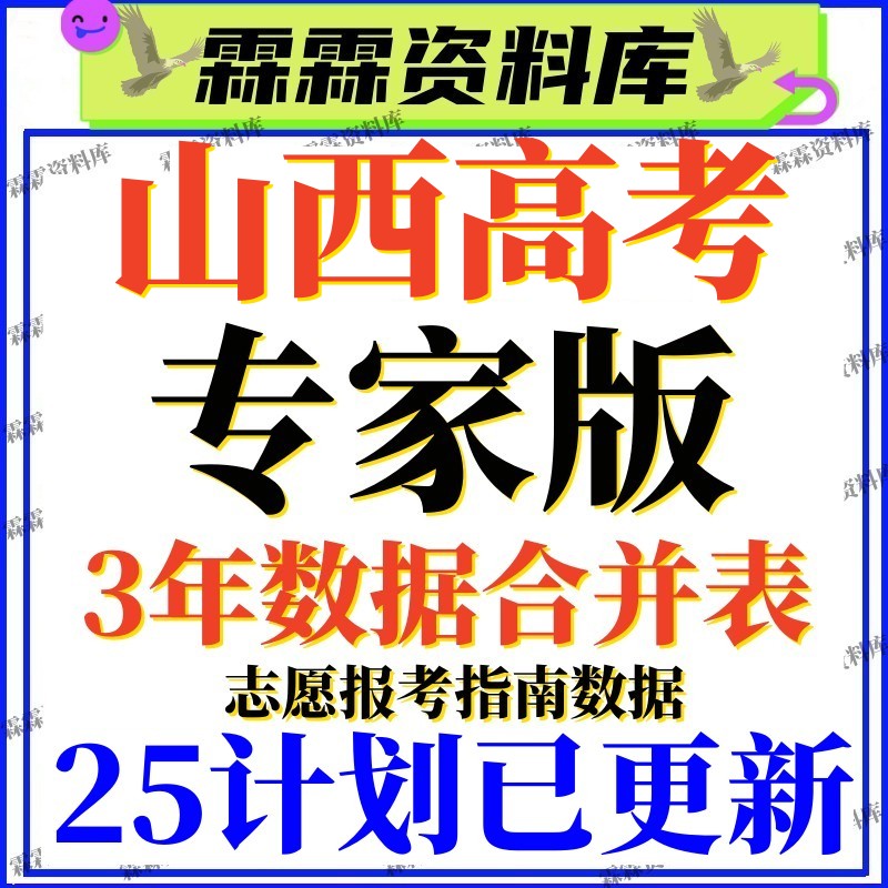 2025年山西高考招生计划专业录取分数位次投档线志愿填报指南数据