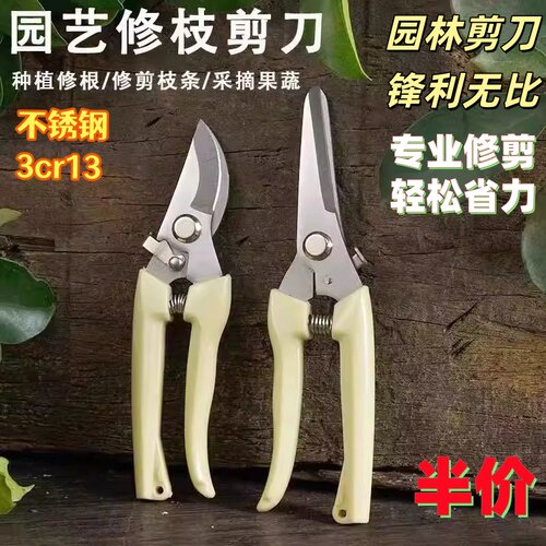 园艺园林修枝剪刀果树花剪