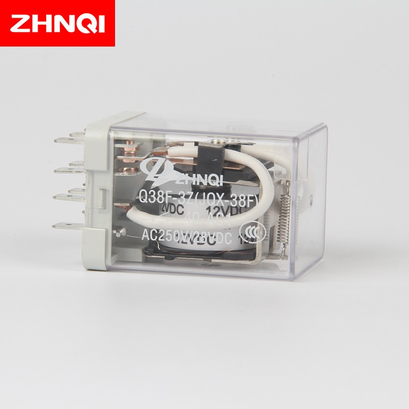 JQX-38F大功率继电器Q38F-3Z交流AC380/220/DC24/12V 40A HHC71B