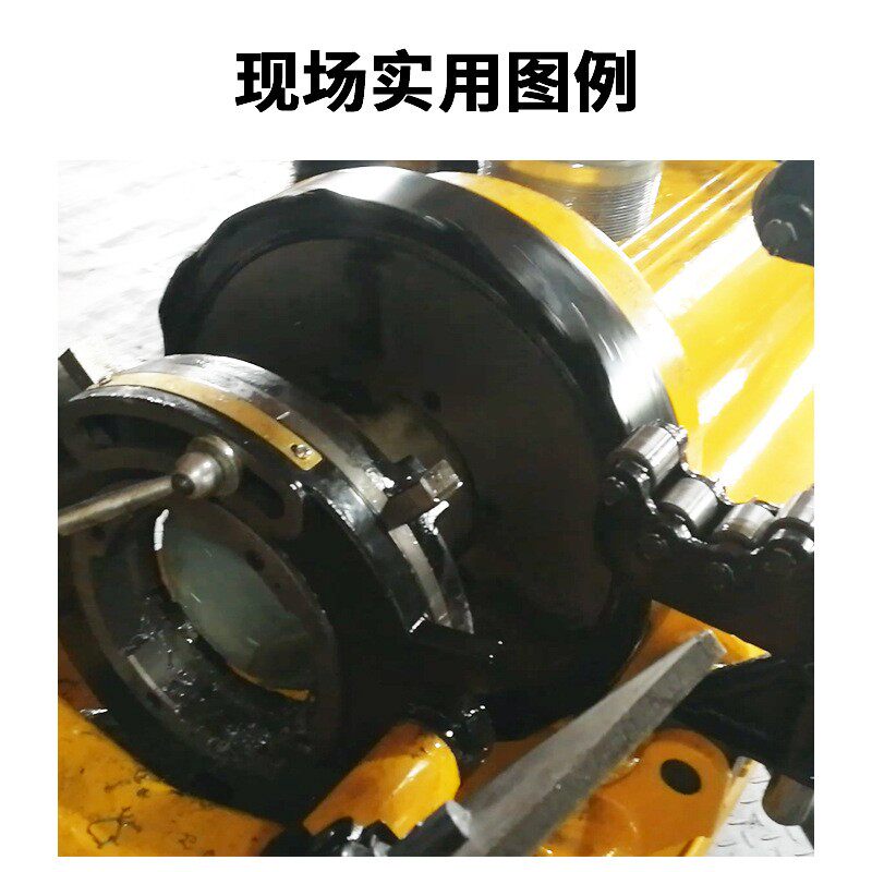 4寸电动套丝机高速水管套丝机2寸3寸6寸切镀锌管开牙机钢管绞丝机