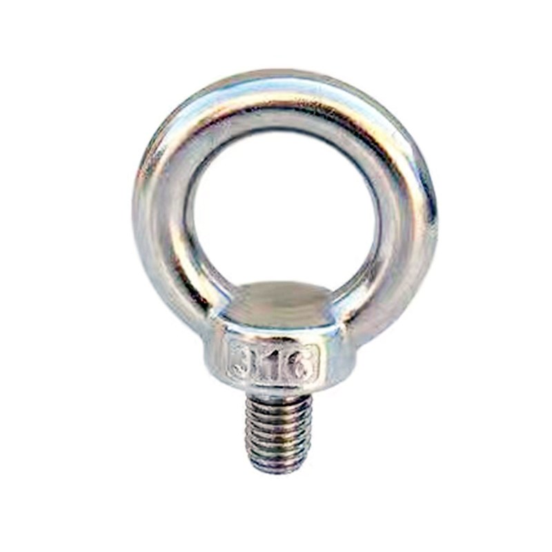 新品正宗304 316不q锈钢吊环螺丝 吊环螺栓 圆环 环形螺丝带圈吊