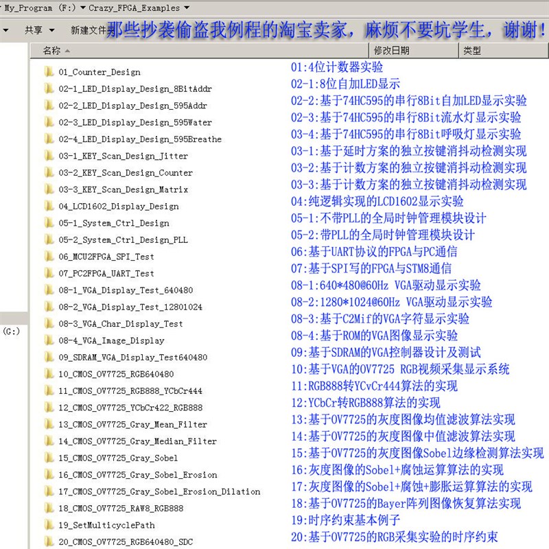 [奥唯思VF-A15F256] Altera EP4CE15F FPGA入门&图像算法开发板