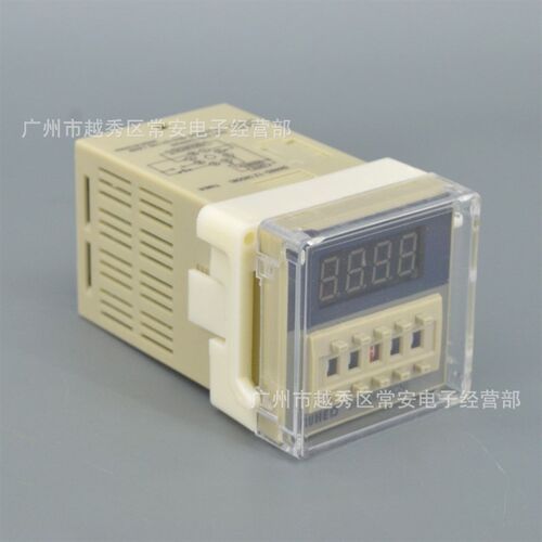 SUHED 数显时间继电器DH48S-1Z (H5CN) 1组延时带暂停复位 配座