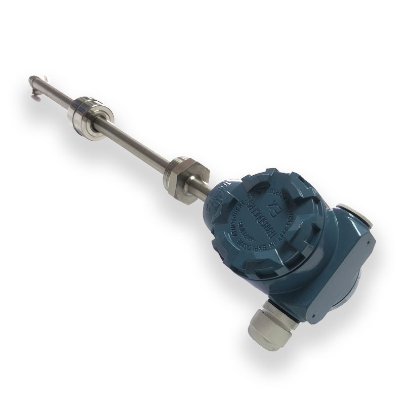 浮球液位变送器插入式液位计干簧管传感器磁翻板远传4-20MARS485