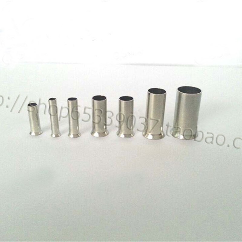 优质紫铜管形裸端子EN50-20空心铜管50.0平方 欧式接线端子 200只