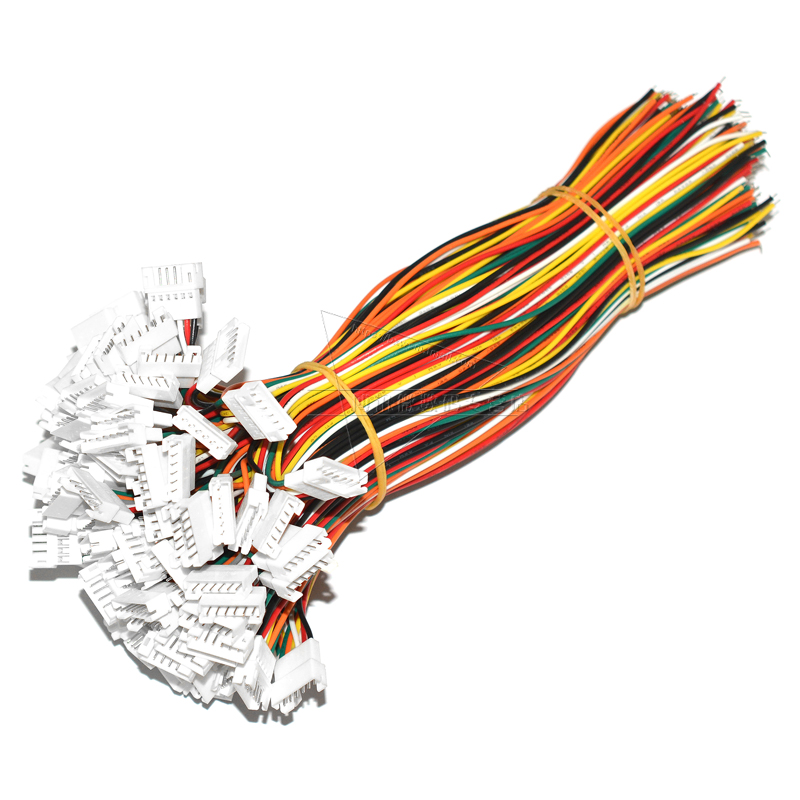 PH2.0公母对插线空接电子线连接器公头母头20cm单头线2p 3 4 5 6p