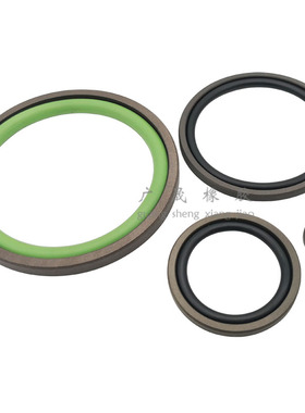 GSF格莱圈STD活塞PG双n向油封150 134.5/155 139.5/160 144.5 6.3