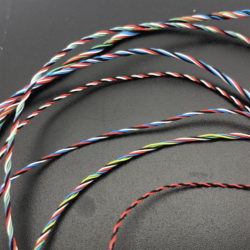 0.8mm间距端子线单头刺破式电子线连接线2P3P4P5P6P8P10P绞线绕线