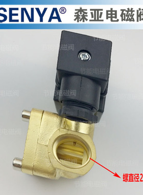 4分 0955305 先导式常开电磁阀16KG 可竖向安装 水阀气阀220V 24V