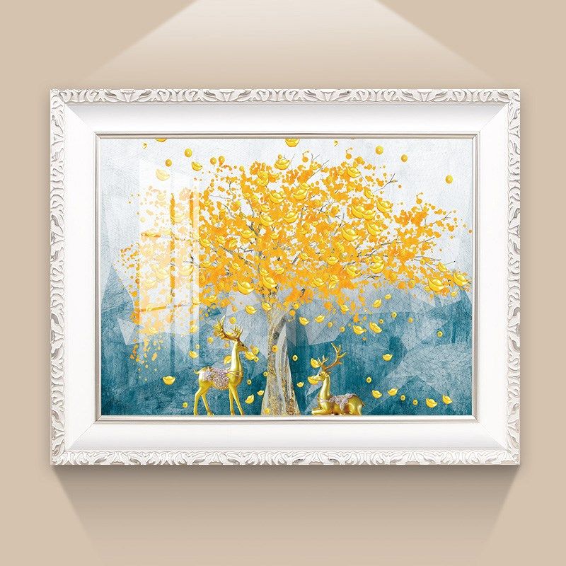 电表配箱饰画免打孔家用电FY-DBXFL装箱电盒子遮挡式客厅电闸箱开