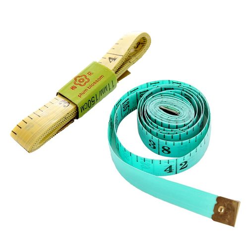 米尺1米皮尺软尺卷尺尺子服装店量衣梅花量三围量测胸围数学教具