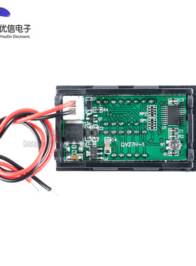 自动识别12V-24V/72V/84V数显电瓶蓄电池电压电量表 红色/绿/蓝色