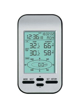 无线家用迷你天气预报多功能计气象站仪小型温湿度ws02N82气象