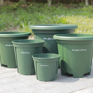 厂家直销 四季 塑料青山控根花盆加厚大号新款 防水透气树脂绿萝月季