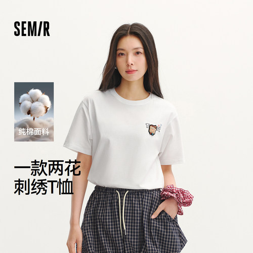 森马BRUNCHBROTHER联名T恤女