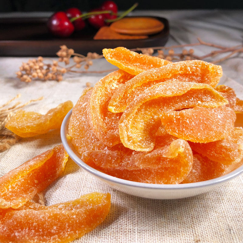 黄桃干1kg水果干果脯蜜饯休闲零食烘焙原料月饼馅料厂家直销