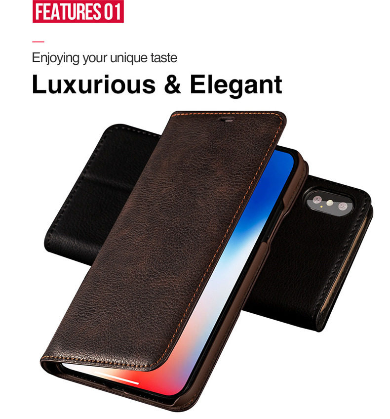 Retro thin Wallet Real Leather Phone Case for iPhone XR/MAXin the 3C Digital Accessories, Cell Phone Accessories , Phone Protection Case/Shell  category - from Buy2taobao.com to provide professional Taobao agent buy service