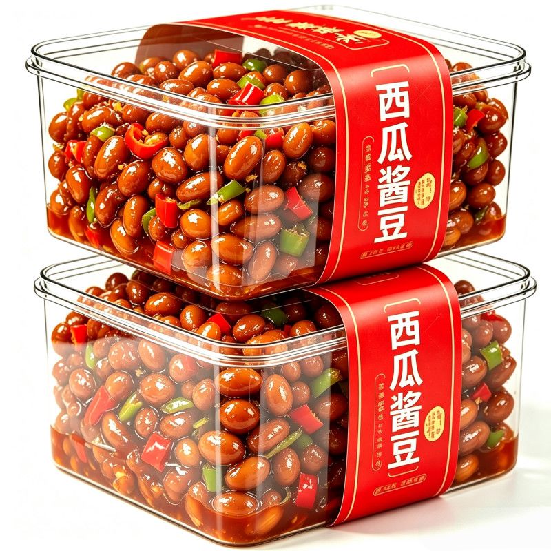 【酱豆用心酿造】河南酱豆老式发酵豆河南特产腌制夹馍下饭酱豆