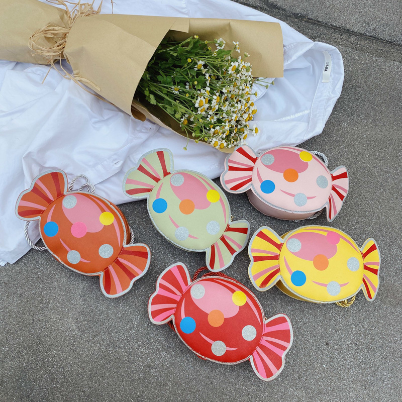 糖果儿童背包可爱小包韩版儿童小公主单肩包宝宝斜挎包零钱配饰包