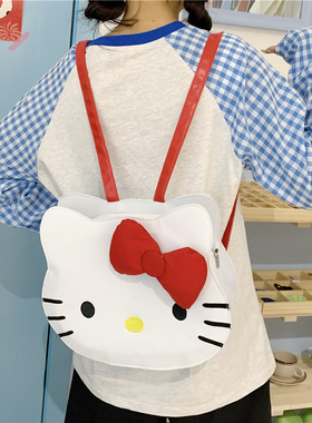 HelloKitty书包甜美可爱少女心双肩包初高中学生大容量背包通勤包