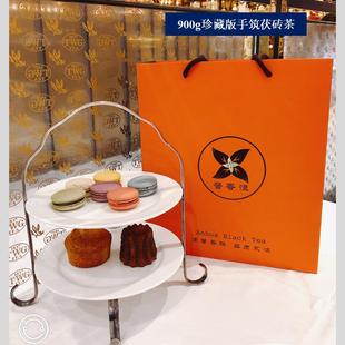 900g 2018年馨香恒珍藏版手筑茯砖茶 安化黑茶 天然生养 富含金花