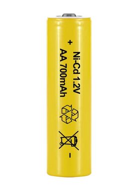 1.2v-AA700mAh  镍镉电池5号充电电池遥草坪灯应急灯电池电动玩具