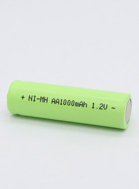 镍氢充电电池NIMH 五5号AA1000mAh毫安时 1.2V 彩灯电池