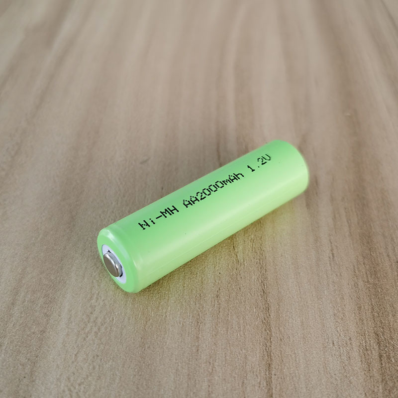 5号镍氢电池 AA充电电池太阳能灯草坪灯镍氢电池2000mah 1.2v