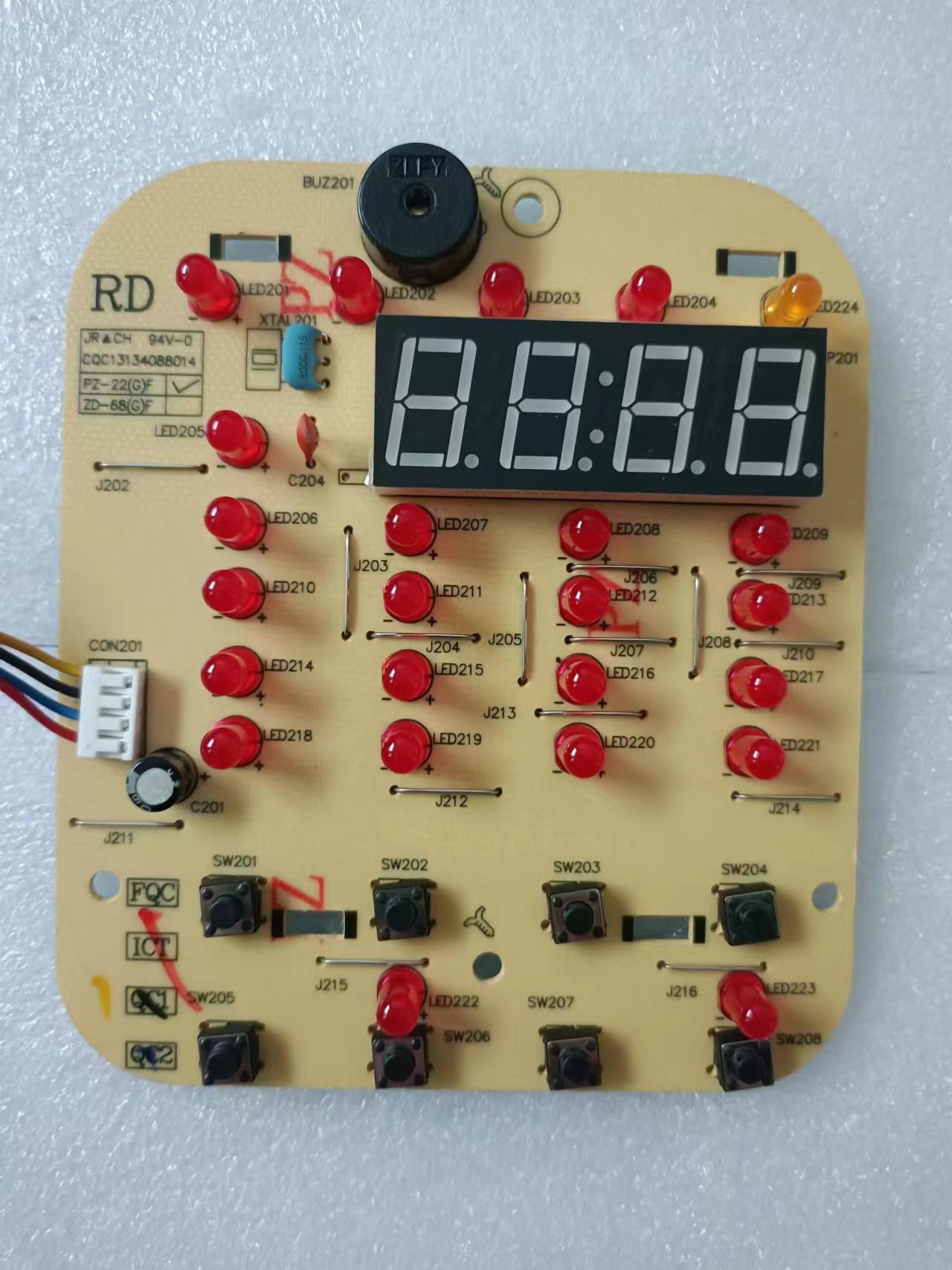 苏泊尔电炖锅DG60YC13/DG50YC8灯板显示板
