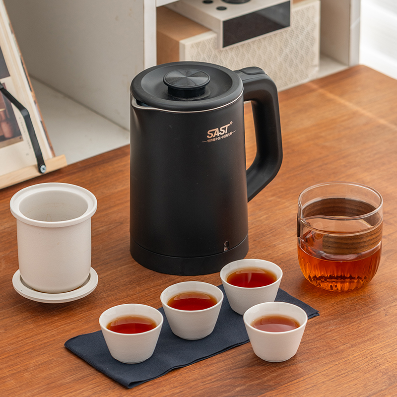 便携式包旅行茶具一壶三杯快客杯功夫茶具自带烧水壶新能源好伴侣