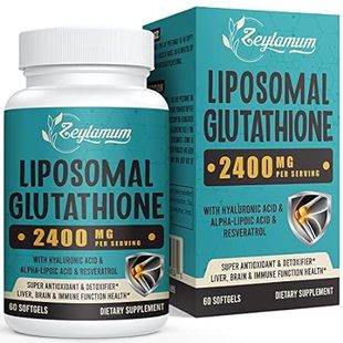 Max Softgels Glutathione Liposomal Absorption 2400