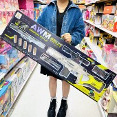 成骏M416电动连发抛壳软弹枪98K狙击枪突击步枪加特林男孩玩具枪