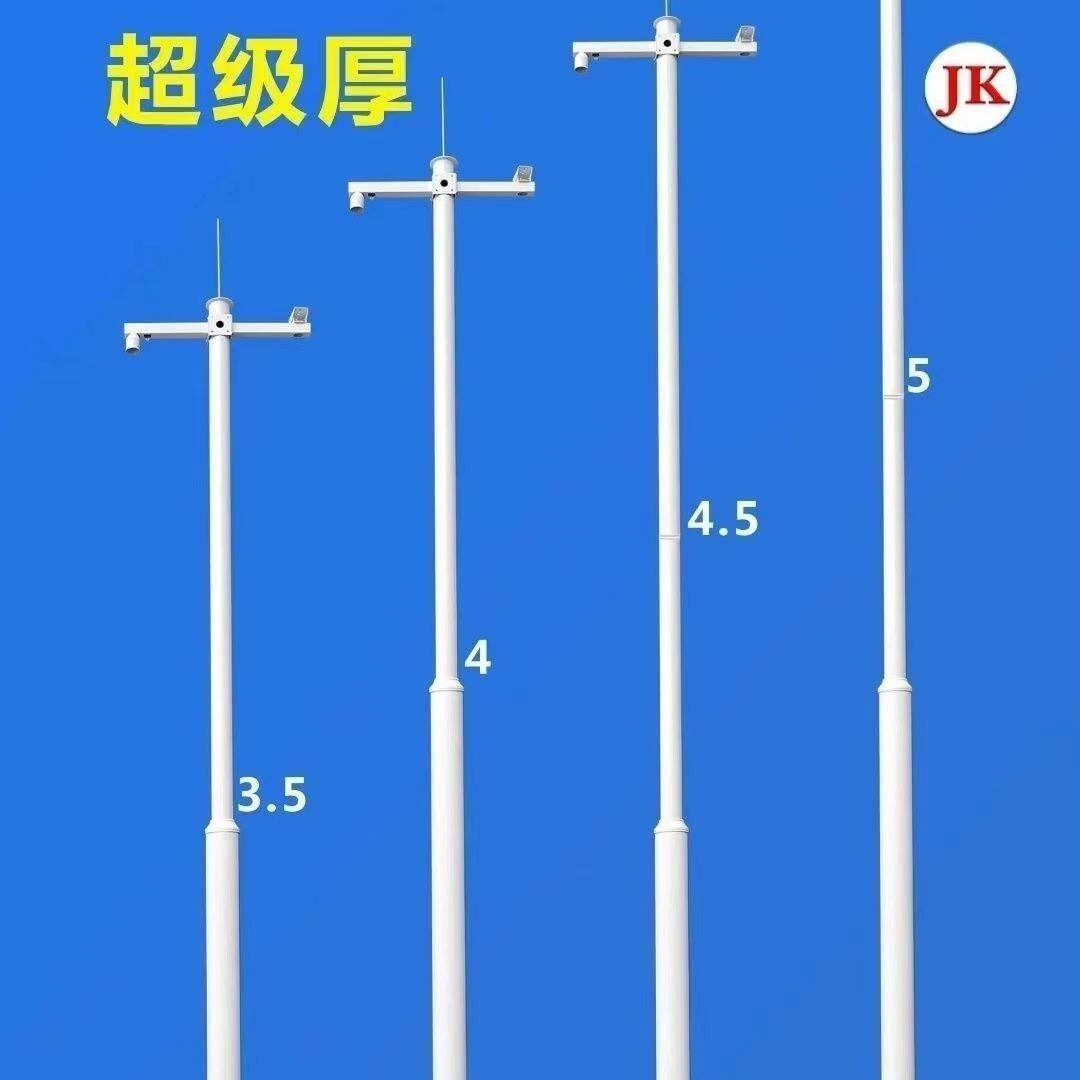 监控立杆小区工程组合摄