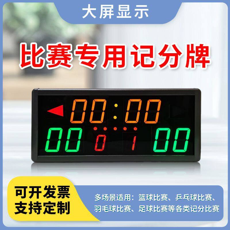 篮球比赛电子记分牌小号