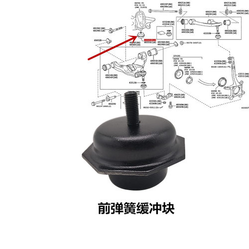 霸道普拉多前弹簧缓冲胶测试推荐